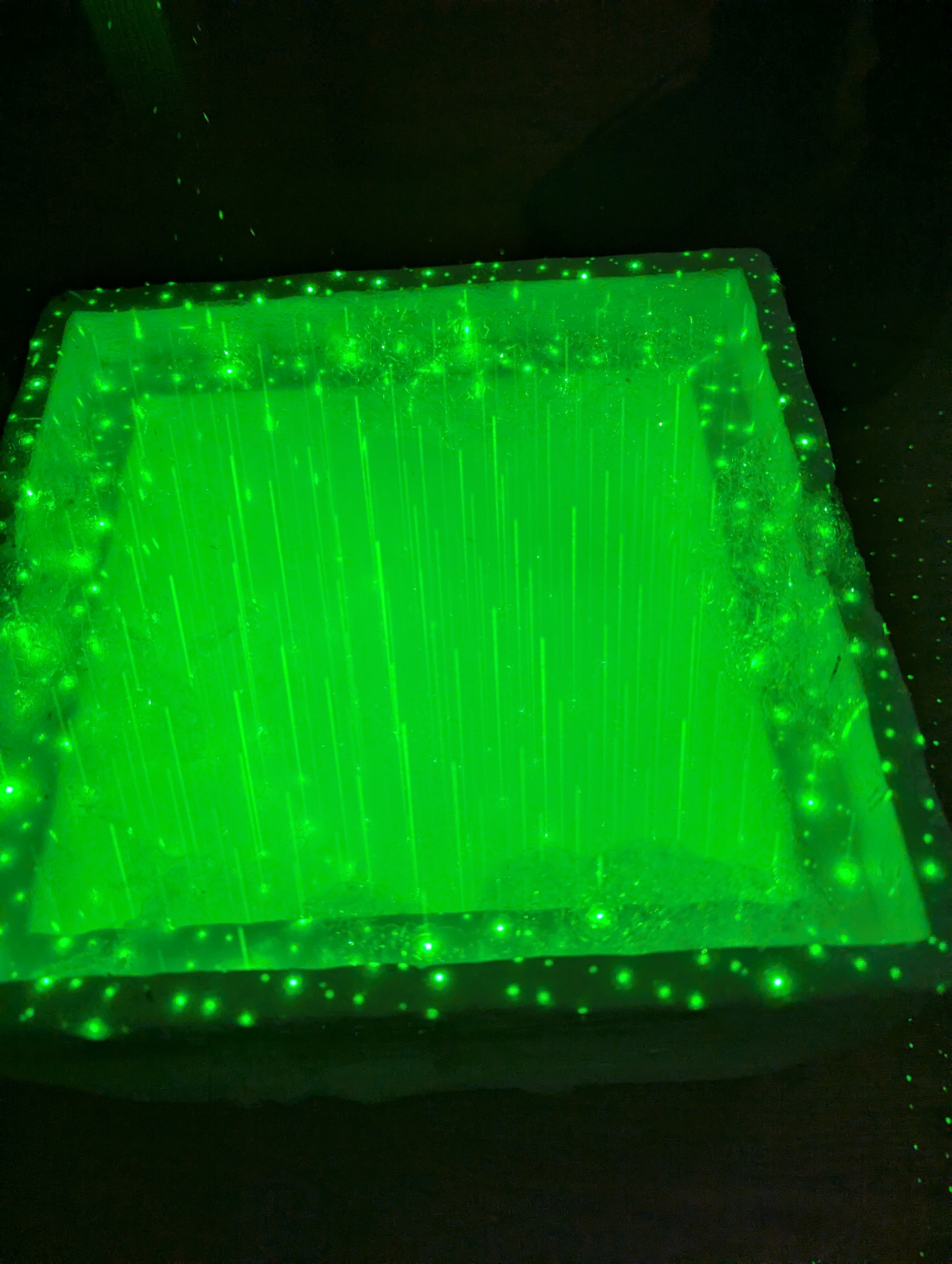 🌫️🔴✨ Trockeneis macht Laserlicht sichtbar ✨🔴🌫️