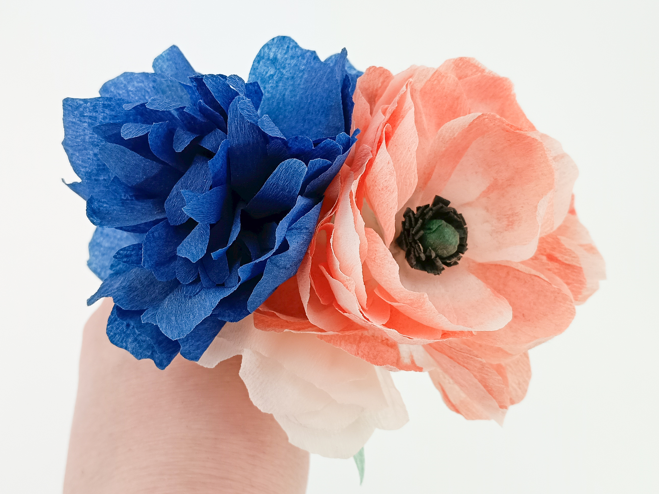 Papierblumen - Bastelwoche